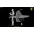 75mm Scale Hans Philipp with Messerschmitt Bf 109 Tail