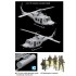 1/35 Modern AFV Series - Israeli "Anafa" Helicopter w/Paratroopers