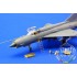 Colour Photo-Etched set for 1/144 MiG-21SMT for Eduard kit