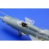 Colour Photo-Etched set for 1/144 MiG-21SMT for Eduard kit