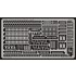 Photo-etched parts for 1/350 US Aircraft Carrier Hornet for Trumpeter