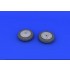 1/32 Messerschmitt Bf109G-6 Wheels for Revell kits