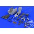 Resin & Photoetch parts for 1/48 MiG-21BIS Interior for Eduard kit(Brassin Set)