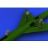 1/48 MiG-21 Undercarriage Legs Bronze for Eduard kit