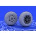 1/48 North-American P-51D Mustang Wheels