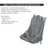 1/48 P-40 Seat with Integral Belts Type 1 for Eduard kits