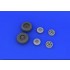 1/48 Panavia Tornado IDS Wheels (with Paint Mask) for Revell kit