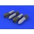 1/48 WWII German SC 250 German Bombs (4pcs)