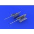 1/48 Messerschmitt Bf 109 Cannon Pods for Eduard kit (2pcs) (Resin+PE)