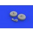 1/48 Kawasaki Ki-61-Id Hien Wheels Set for Tamiya kit