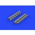 1/48 Hawker Tempest Mk.V Exhaust Stacks Set (Brassin) for Eduard kits