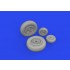 1/48 Fairey Gannet Wheels for Airfix kits