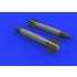 1/72 B43-0 Nuclear Weapon w/ SC43-4/-7 Tail Assembly Brassin Set 