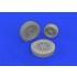 1/72 Bell P-39Q Airacobra Wheels for Arma Hobby kits