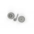 1/72 Messerschmitt Bf 109F Wheels for Eduard kits