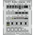 1/72 Consolidated B-24J Liberator Interior Detail Parts (PE) for Hasegawa kits