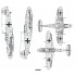 1/48 Messerschmitt Bf 109G-2 National Insignia Decals for Eduard kits