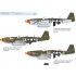 1/72 P-51D-5 Mustang 357th FG Decal for Eduard kits