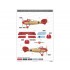 1/32 'Albatros D.V - Rote Baron' Decals for 3 Manfred Von Richthofen Aircraft