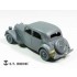 1/35 WWII Citroen Traction 11CV Staff Car Detail-up Set for Tamiya 35301 kit (1 PE Sheet)