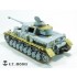 1/35 WWII German PzKpfw.IV Ausf.H Basic Detail Set (Mid) for Dragon Smart kits