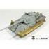 1/35 WWII German King Tiger/Jagdtiger Fender & Side Skirts for Dragon kit