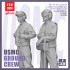 1/48 USMC LHA/LHD Ground Crew (2 figures)