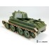 1/35 WWII Soviet BT-7 Light Tank Workable Track for Tamiya kits