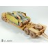 1/35 WWII German Tank Transporter SdAh.116 Sagged Wheels for Tamiya Kit