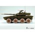 1/35 JGSDF TYPE 16 Maneuver Combat Vehicle Sagged Wheels and Muzzle Brake for Tamiya kits