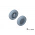 1/35 WWII German Schwimmwagen Type 166 Sagged Wheels (Wide) for Tamiya kits