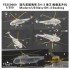 1/350 Modern US Navy SH-3 Seaking Upgrade Set (for 6 set) for Trumpeter kits