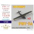 1/700 WWII US Navy PBY-5A Catalina Seaplane (2set, 3D Printing) Model Kit