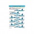 1/144 Sukhoi Su-27S/P Ukranian AF, Digital Camouflage Decals for Trumpeter kit