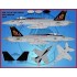 Decals for 1/48  Air Wing All-Stars Super Hornets PT V