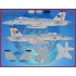 Decals for 1/48  Air Wing All-Stars Super Hornets PT V