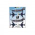 1/48 Colourful Sea Blue F9F-8 Cougars Decals for KittyHawk kits