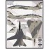 1/48 USN F-14 Tomcats Colours & Markings Part VII Decals for Tamiya kits