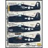 Decals for 1/72 Colours & Markings of F6F-5 HELLCATS PART1