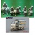 1/35 Vietnam War Saigon Shuttle Tricar With Driver & Passengers