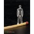 1/72 In Beam Resin Figures in Transporter Beam (2 clear resin figures)