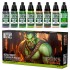 Acrylic Paint Set - Orcs and Goblins (8x 17ml)