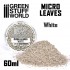 Micro Leaves - White Mix (15gr, flocking material)