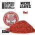 Micro Leaves - Red Mix (15gr, flocking material)