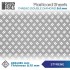 1/43, 1/48, 1/50 Plasticard - Thread DOUBLE DIAMOND Textured Sheet (185 x 300 mm)