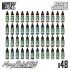 Acrylic Mega Paint Set - Basic Colours Vol.1 (48 bottles, each: 17ml)