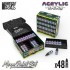 Acrylic Dipping Ink Mega Paint Set (48 bottles, each: 17ml)