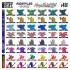 Acrylic Dipping Ink Mega Paint Set (48 bottles, each: 17ml)