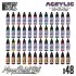 Acrylic Dipping Ink Mega Paint Set (48 bottles, each: 17ml)