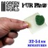 Texture Plate Mold - Wolf Fur (size: 5x5 cm, for 1/54 - 1/32)